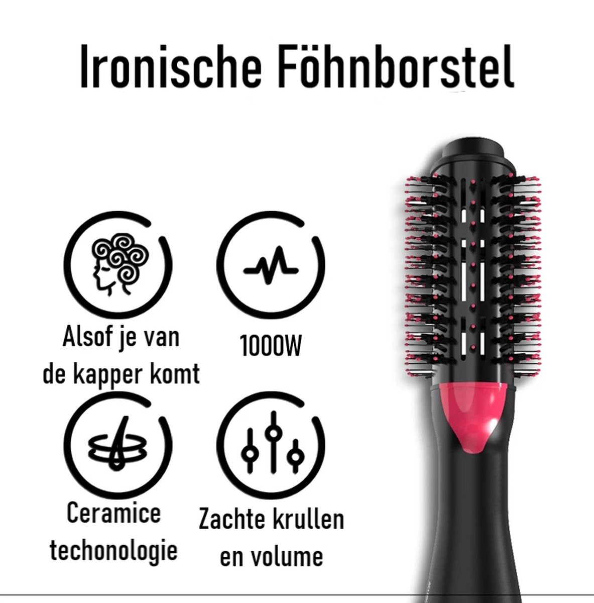 3-in-1 Föhnborstel