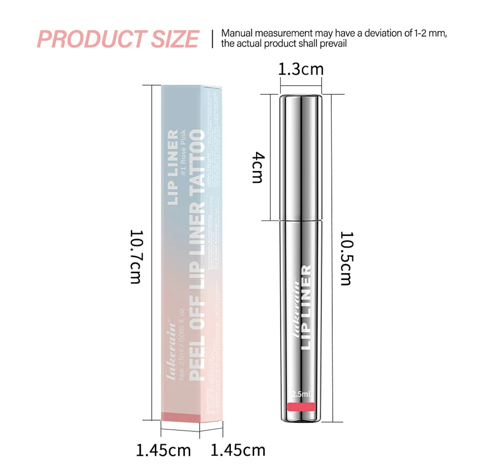 Peel-off Lip Liner Tattoo