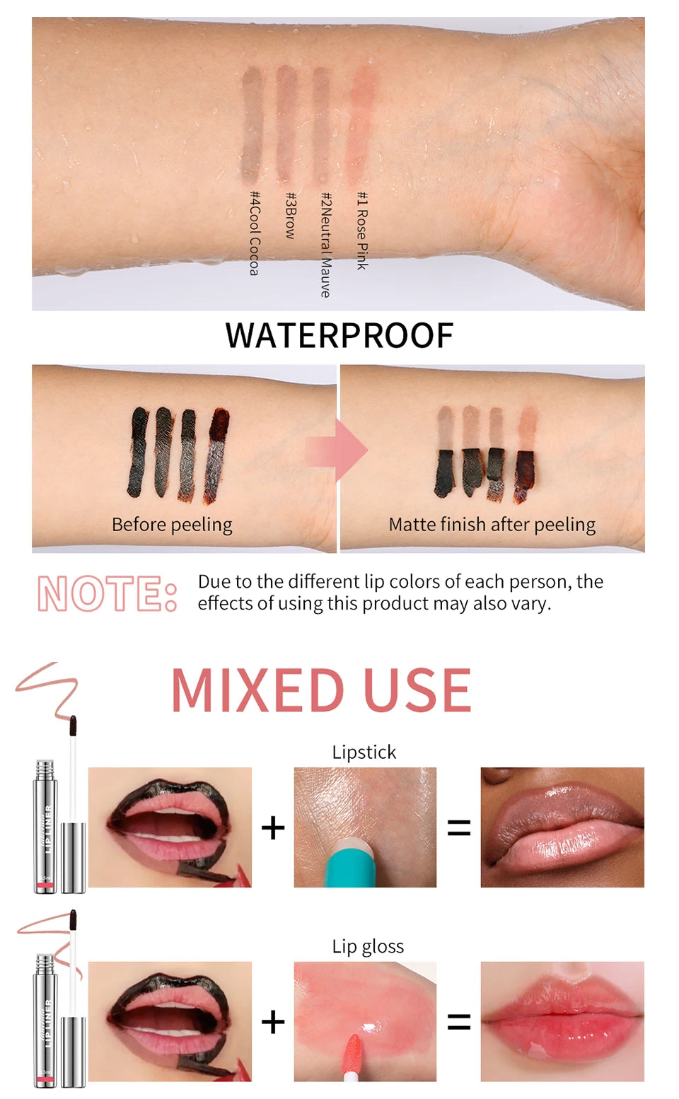 Peel-off Lip Liner Tattoo